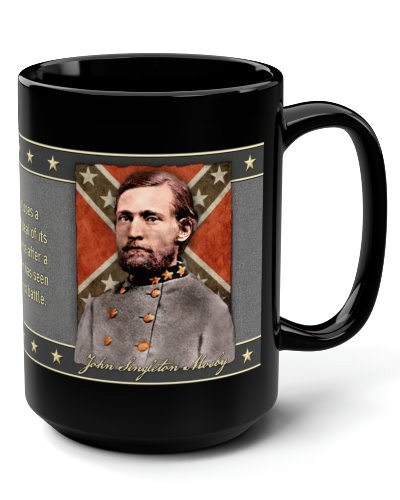 John Singleton Mosby flag and quote coffee mug
